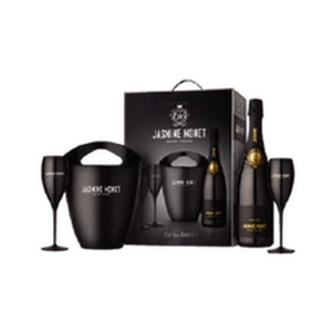 Kit Jasmine Monet Black Extra Brut disponible en Santos y Cepas